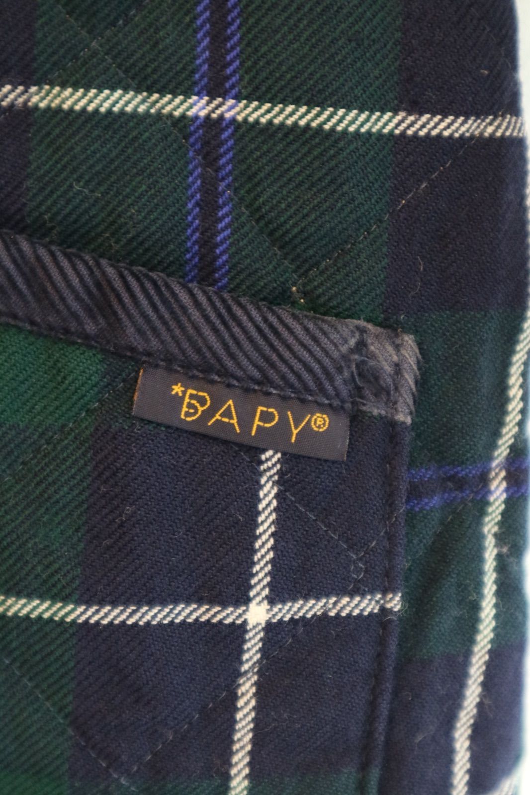 BAPY ♡ラベンハムキルティングジャケット BAPY × LAVENHAM キルティングジャケット ラベンハム APE - メルカリ