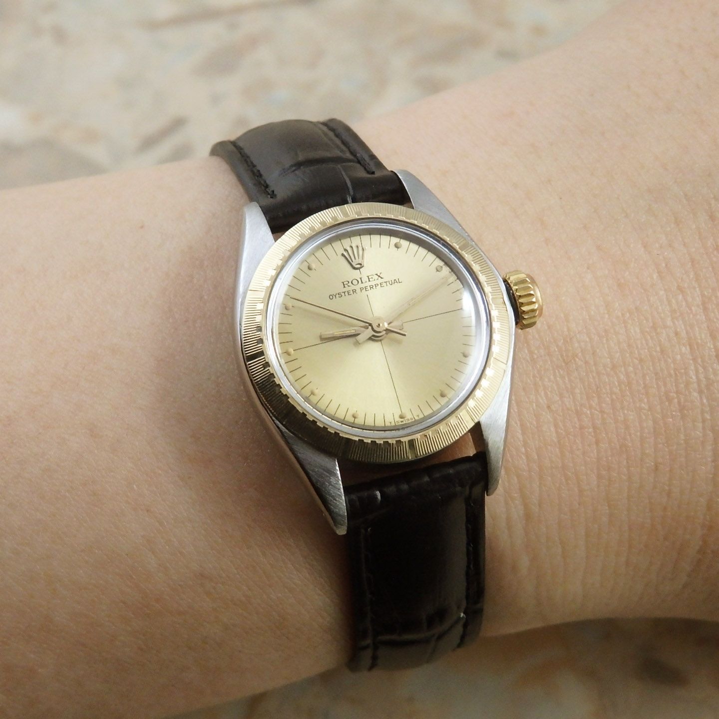 ロレックス アンティーク オイスターパーペチュアル 6724 希少