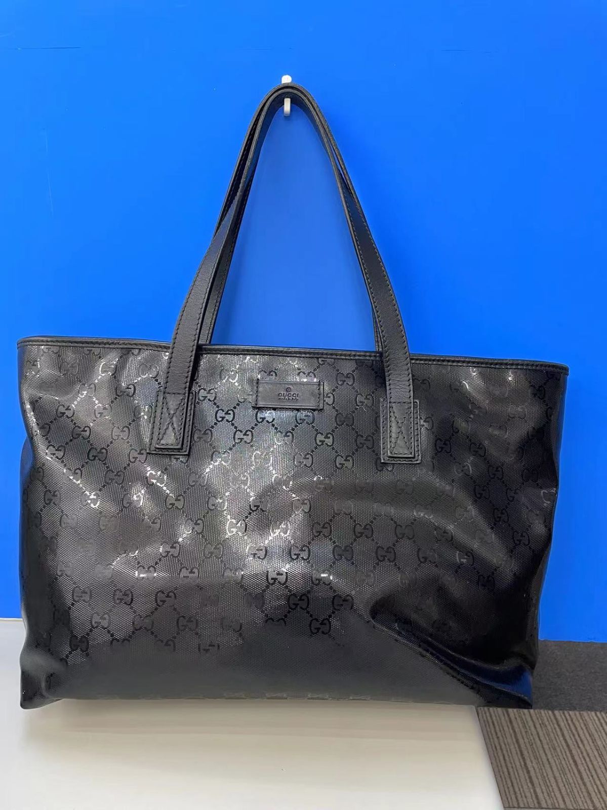 中古美品 グッチ（GUCCI） GGインプリメ トートバッグ A4収納 - メルカリ