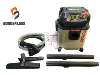 KYOCERA VC-1100 掃除機本体 ☆品☆KYOCERA 京セラ 100V 集じん機 VC-1100 ホース＋ノズル付 乾湿