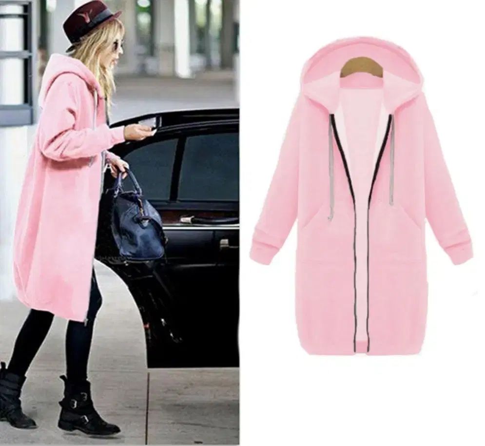 フード ジップアップ