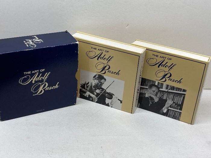 アドルフ・ブッシュの芸術 THE ART OF ADOLF BUSCH 17枚組 17CDBOX アドルフ・ブッシュの芸術 THE ART OF Adolf Busch 東芝