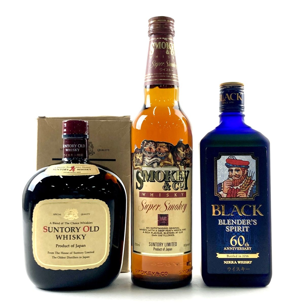 新品　余市・宮城峡 ・知多 ニッカ　サントリーウイスキー 3本セット Amazon.co.jp: 特撰酒箱入り ニッカ ウイスキー 宮城峡 余市 竹鶴 ミニ