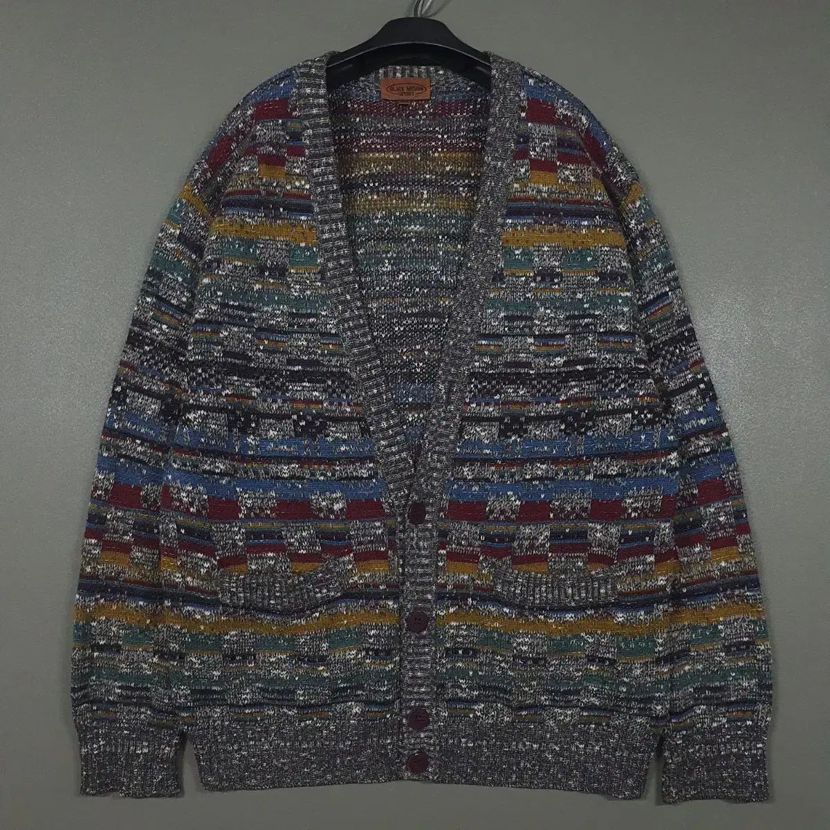XL 105 MISSONI ミッソーニ マルチ エスニック ニット セーター セーター カーディガン