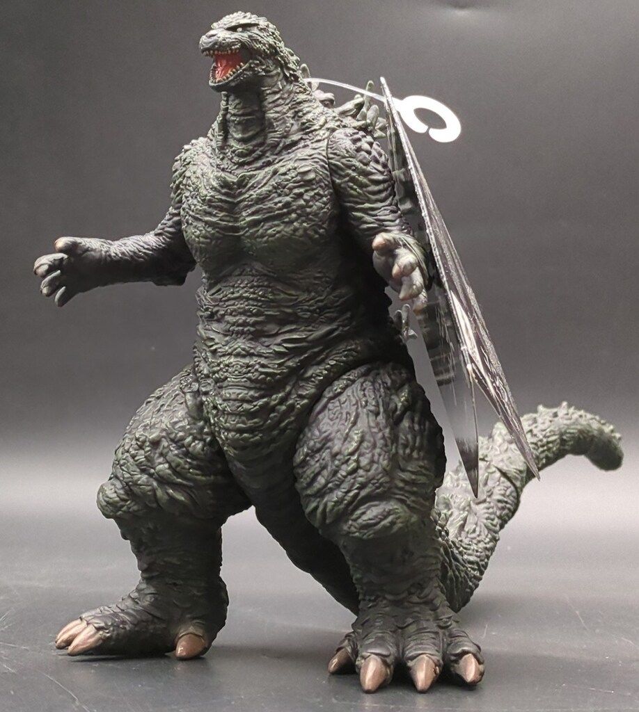 スラッシュカンパニー 怪獣愛蔵組 蓄光・復刻ゴジラ 金/銀塗装 復刻