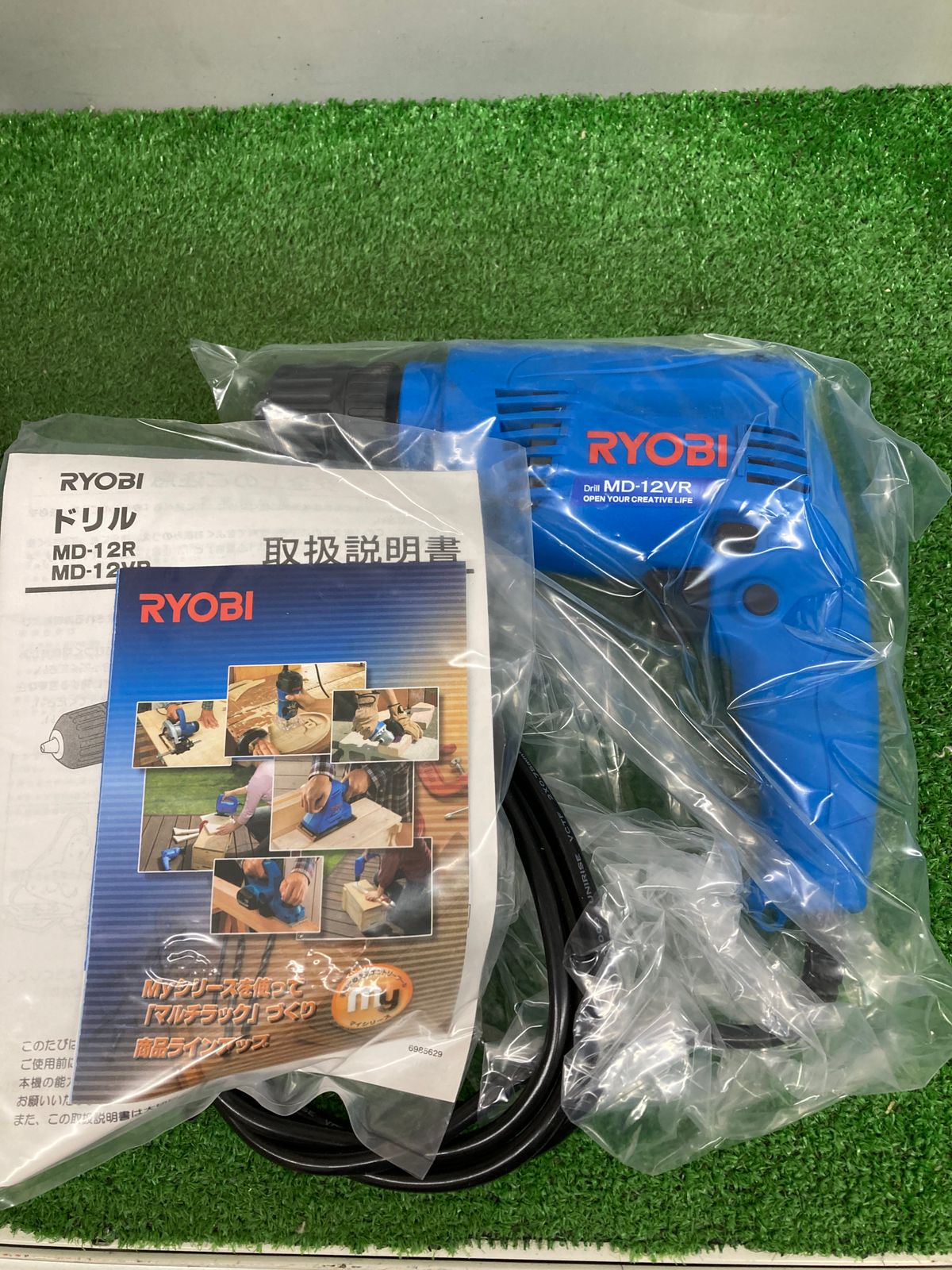 未使用品】【0921】リョービ(RYOBI) ドリル MD-12VR 鉄工10mm 木工13mm 641505A ITEF5JCW1W64 - メルカリ