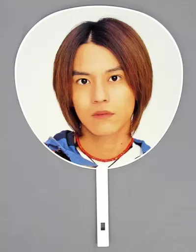 訳あり】関ジャニ∞ 渋谷すばる Jr時代 ハート うちわ 黄色 JOHNNY'S