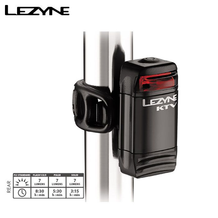 【新品】LEZYNE KTV Drive Rear レザイン リアライト