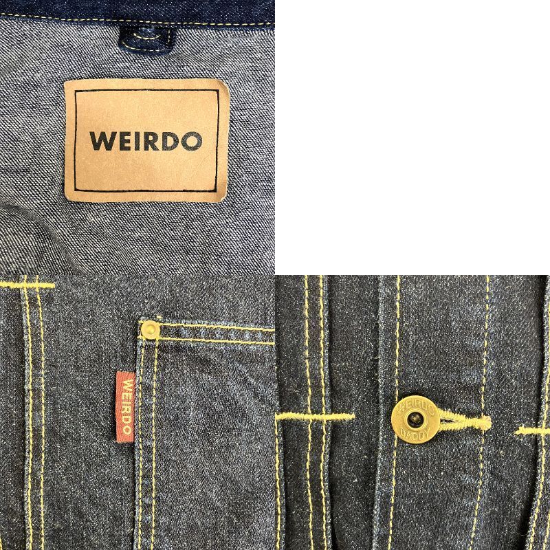 2018 WEIRDO ウィアード デニムジャケット Gジャン 2XLサイズ 日本製