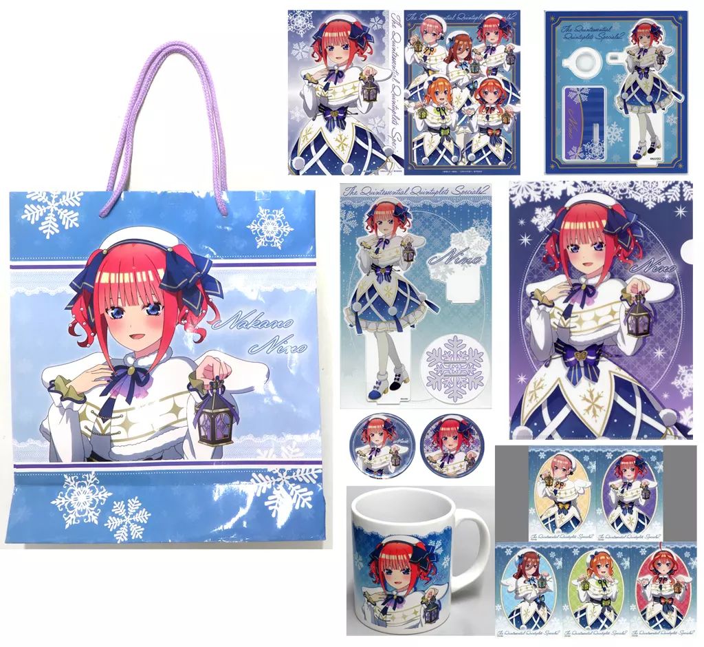 グッズセット 中野二乃セット 推し袋 五等分の花嫁×ドン キホーテ