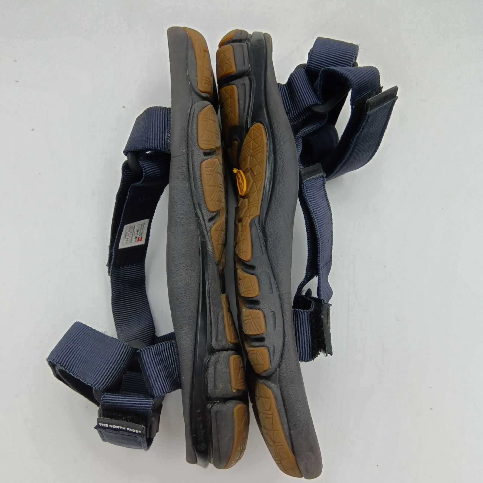 THE NORTH FACE ノースフェイス vibram サンダル 25cm THE NORTH FACE ザノースフェイス スポーツサンダル ネイビー
