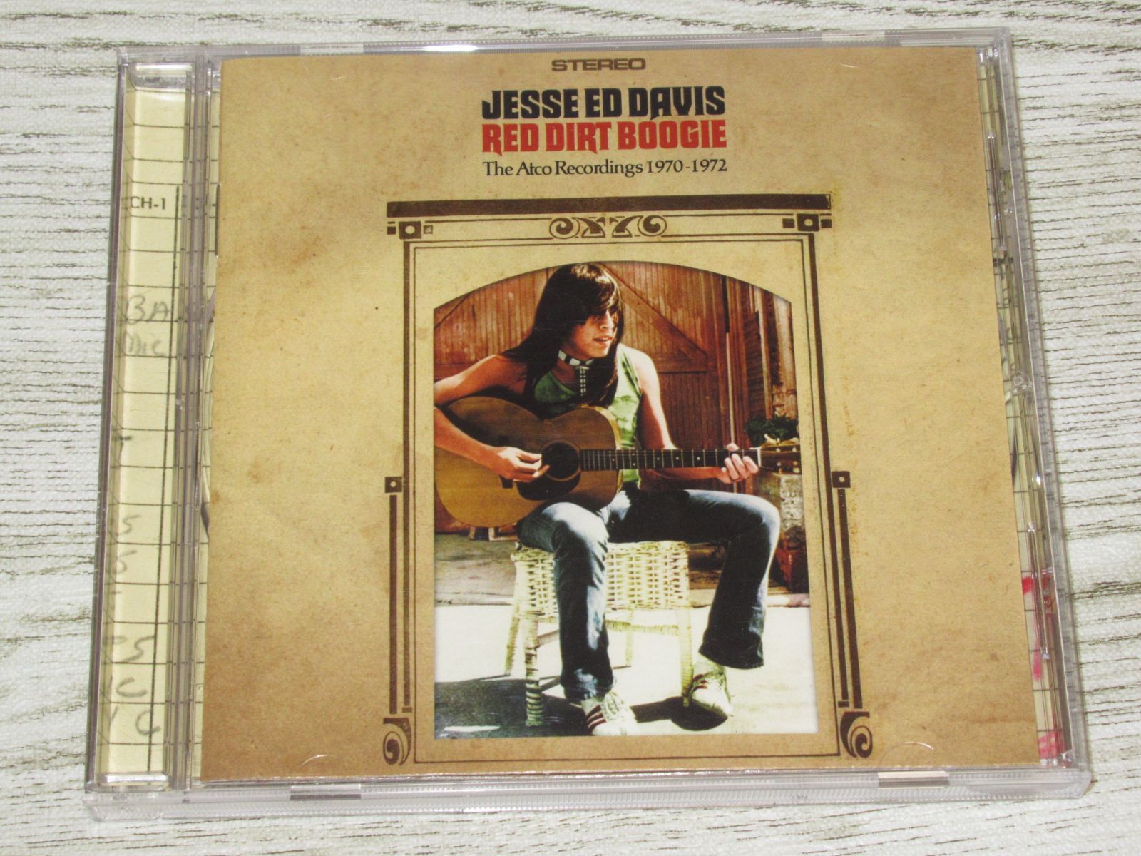 CD JESSE ED DAVIS RED DIRT BOOGIE THE ATCO RECORDING 1970-72 RGM-0596 全19曲  ジェシ・エド・デイヴィス - メルカリ