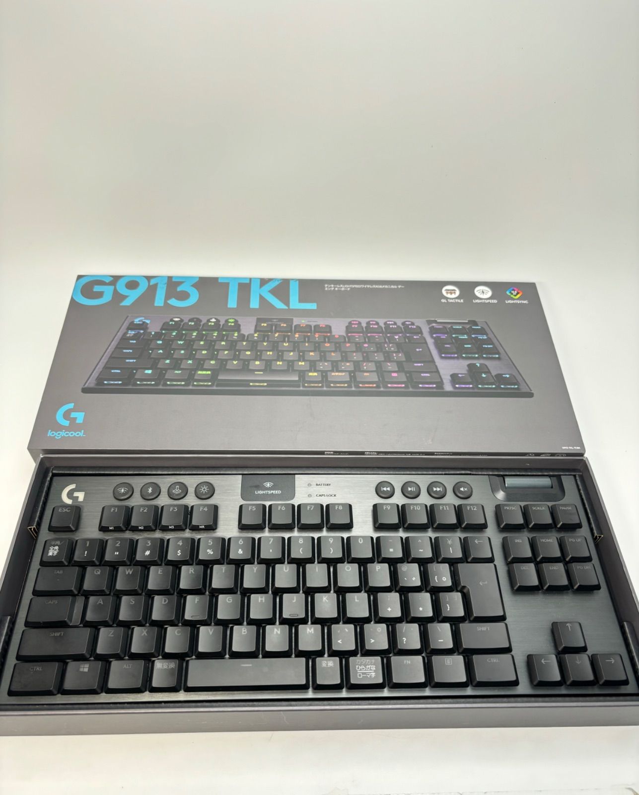 ジャンク品】ロジクール G G913-TKL-TCBK GL TACTILE タクタイル 茶軸 ゲーミングキーボード テンキーレス ワイヤレス  Logicool G - オンラインストア販売店舗