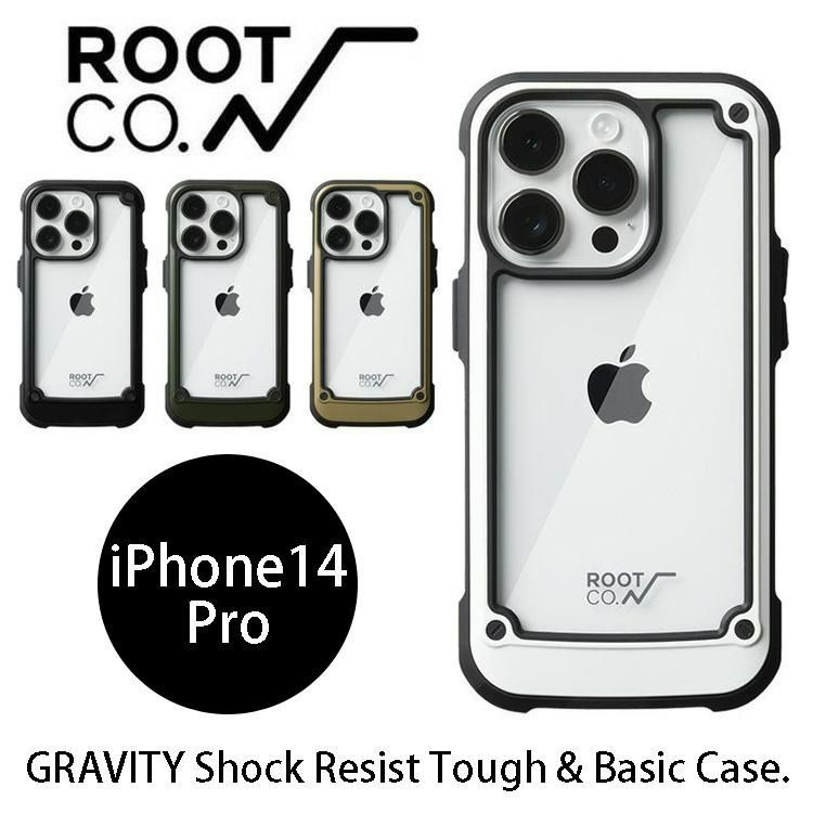 ROOT CO ルートコー 【iPhone14Pro専用】GRAVITY Shock Resist Tough