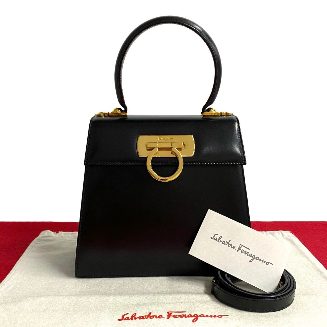 未使用保管品 Salvatore Ferragamo サルヴァトーレフェラガモ 