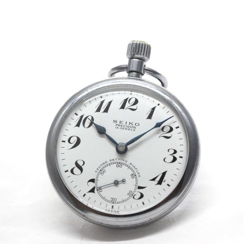 19セイコー プレシジョン 懐中時計 | 昭40 中支1860 国鉄 | 15石 | 絶版時計 |19seiko-1266