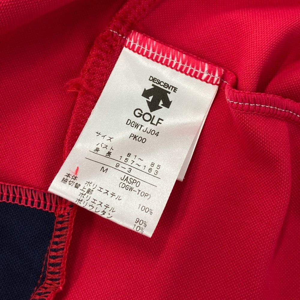 サイズ：M DESCENTE GOLF デサントゴルフ ノースリーブワンピース