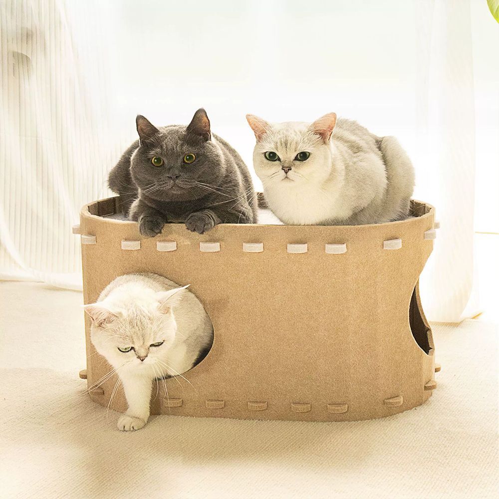 キャットハウス 猫 トンネル 爪とぎ 猫ハウス 猫 隠れ家 ベッド