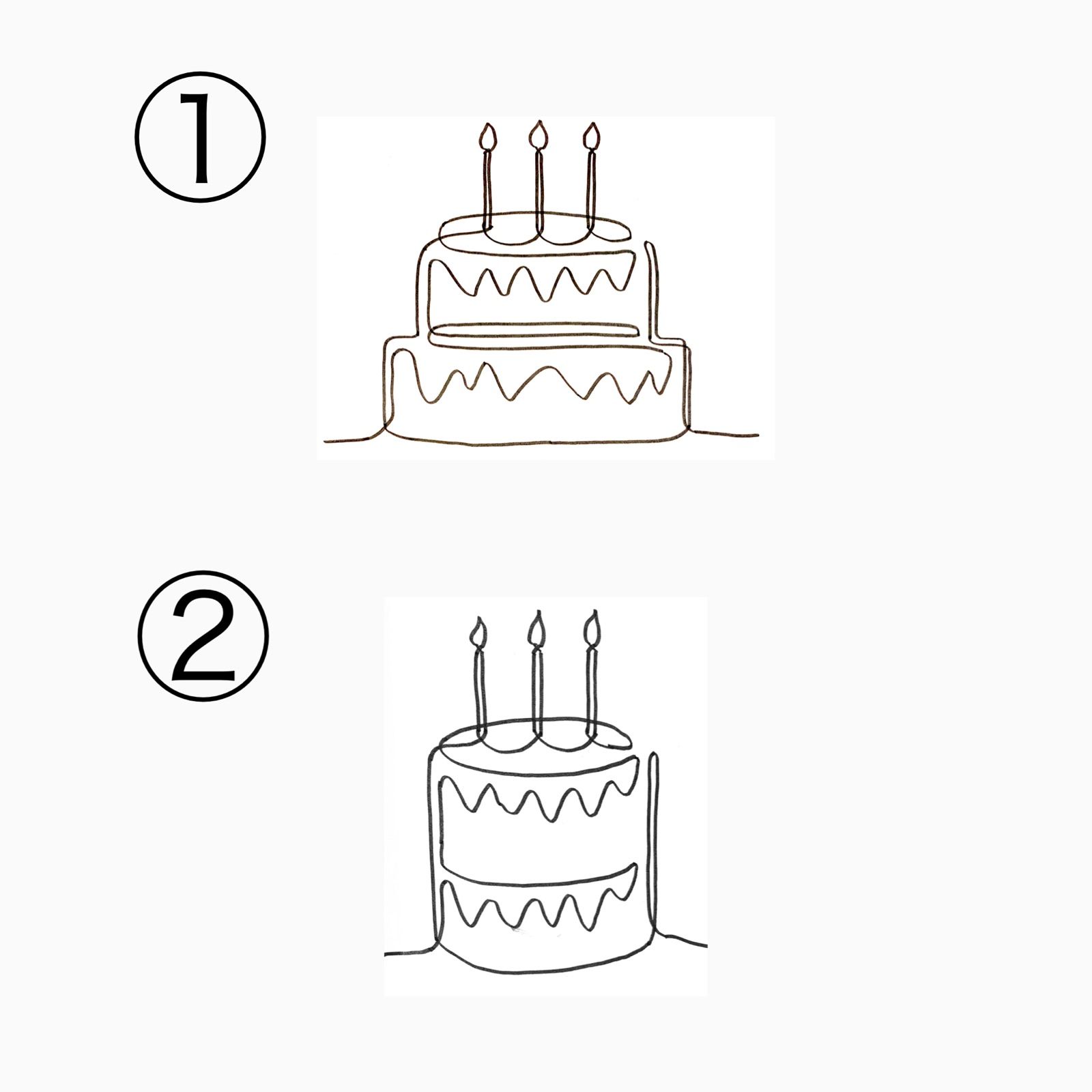 バースデータペストリー ケーキ