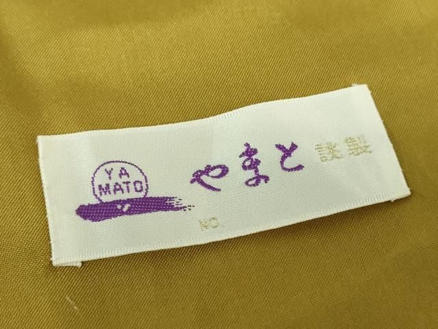 平和屋着物○本場大島紬 花間道 やまと誂製 正絹 逸品 DAAS3779ps