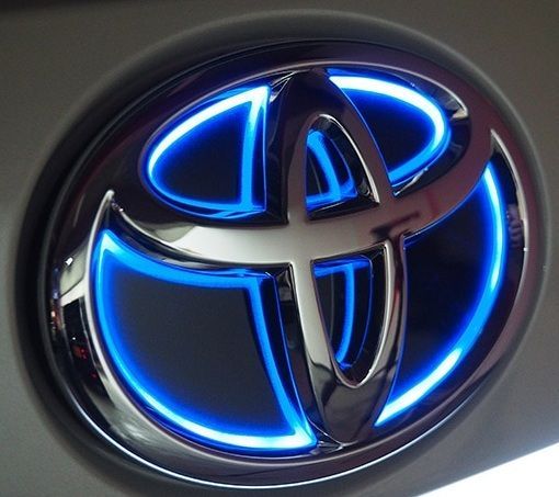 M s 30系 RAV4 20系 ヴェルファイア 10系 iQ Junack フロント LEDトランスエンブレム スリムライン ブルー 青 ジュナック 社外 パーツ 部品 外装 30RAV4 20ヴェルファイア LTE-T1 要在庫