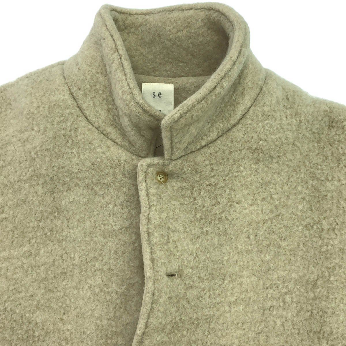 Seya セヤ 19AW オーバーサイズウールフリースジャケット  