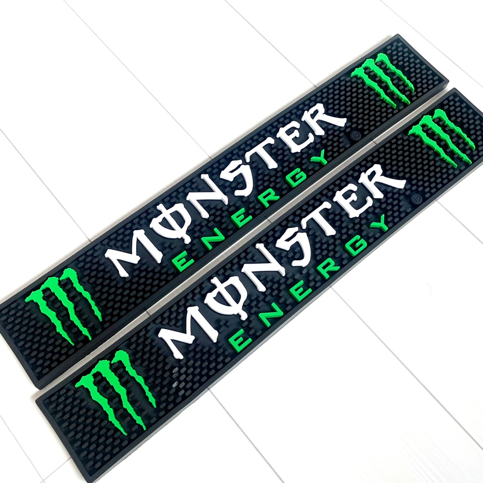 Monster Energy モンスターエナジー 2枚組 バーマット バーカウンター 水切り アメリカン雑貨 グラスマット キッチンマット カクテルマット  エナジードリンク アメカジ ギフト お祝い プレゼント ケンブロック エクストリームスポーツ - メルカリ