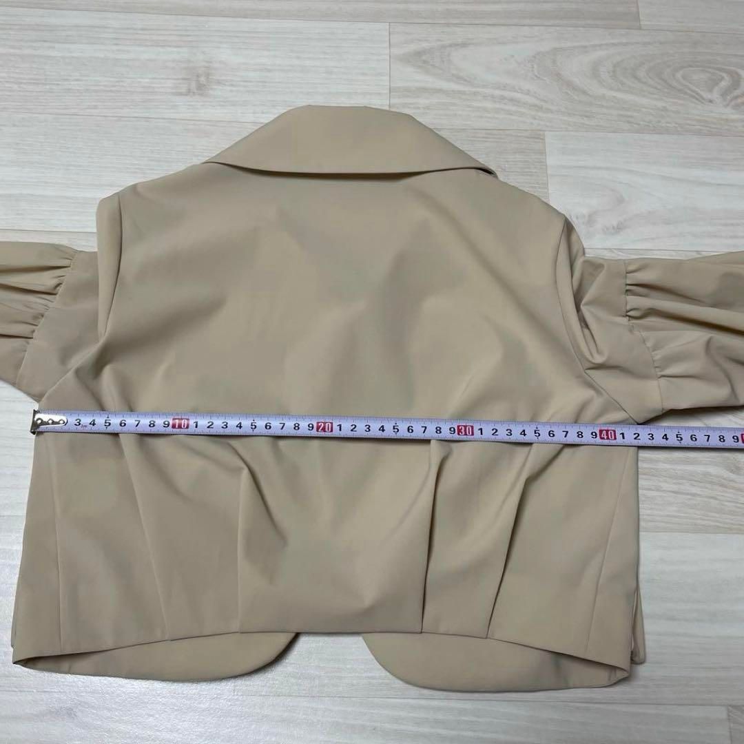 FOXEY NEW YORK テーラード ストレッチ ジャケット 38 ベージュ - メルカリ