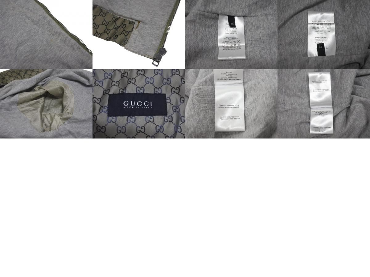 GUCCI グッチ シェリーライン GG柄 ナイロン ジップアップ