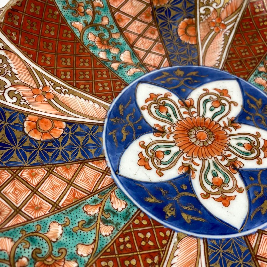 古伊万里　献上手　極彩色　菊割三ツ鉢　東Y5-0713②トヒサ 古伊万里 献上手 極彩色 菊割三ツ鉢 東Y5-0713②トヒサ - メルカリ