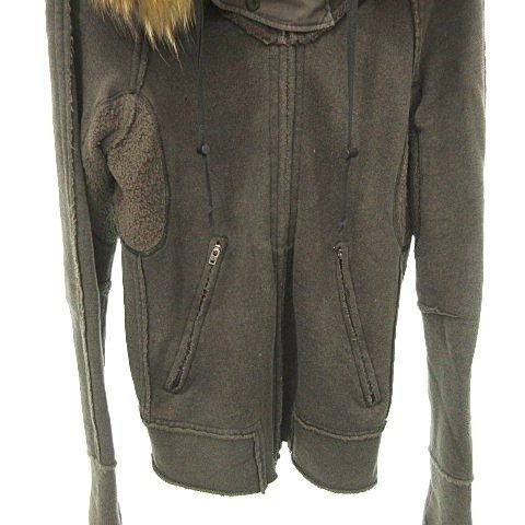 ルグランブルー L.G.B ラクーンファー ロングスリーブ パーカー