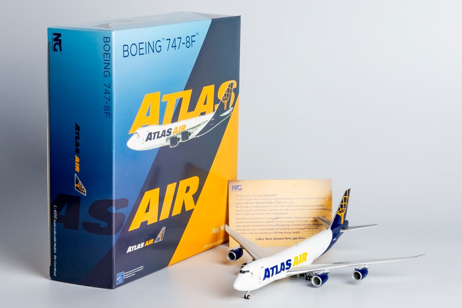 NGmodel アトラス航空 747-8F N856GT 1/400 お買い得品 78019 NG78019
