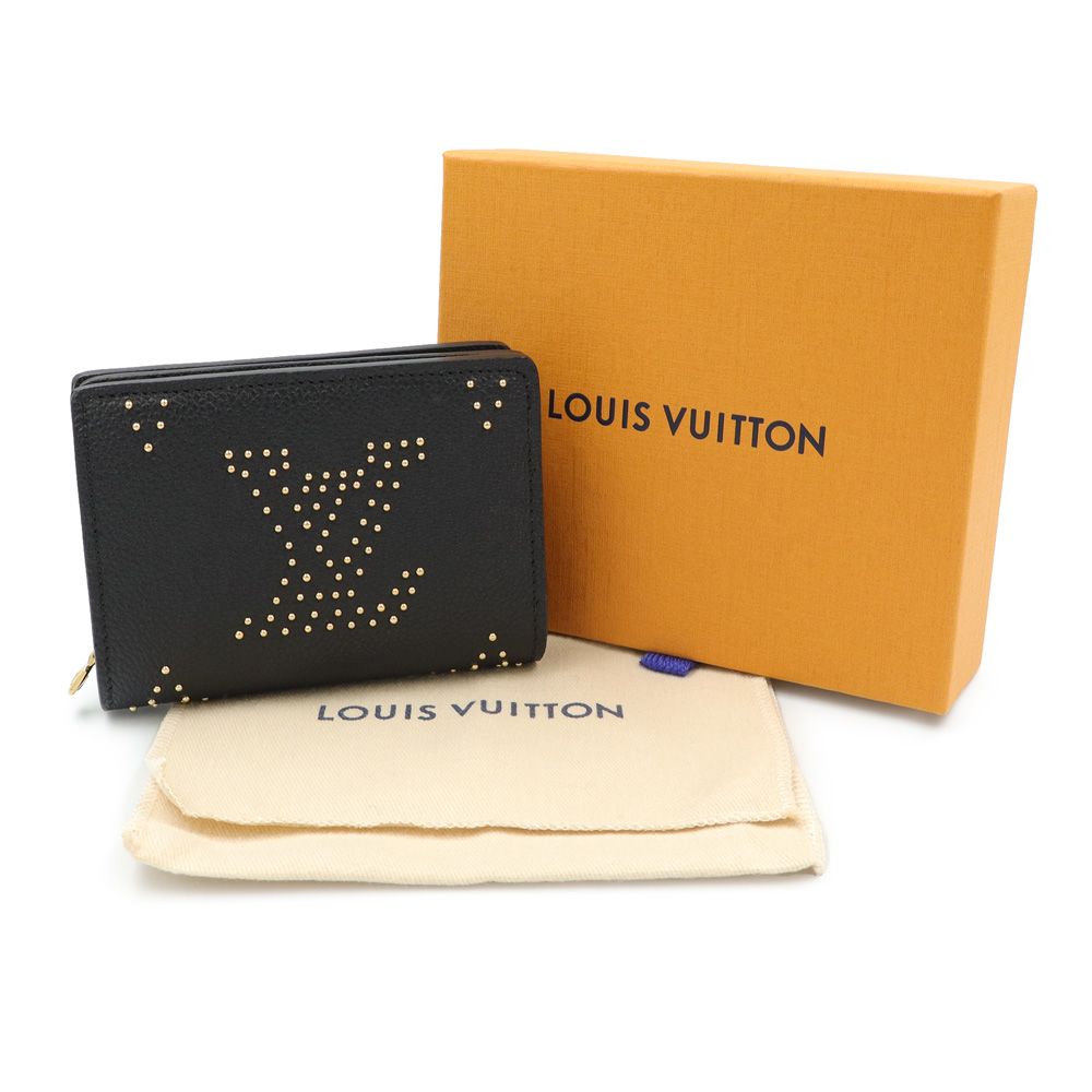 ルイ ヴィトン ポルトフォイユ クレア スタッズ 二つ折り財布  
