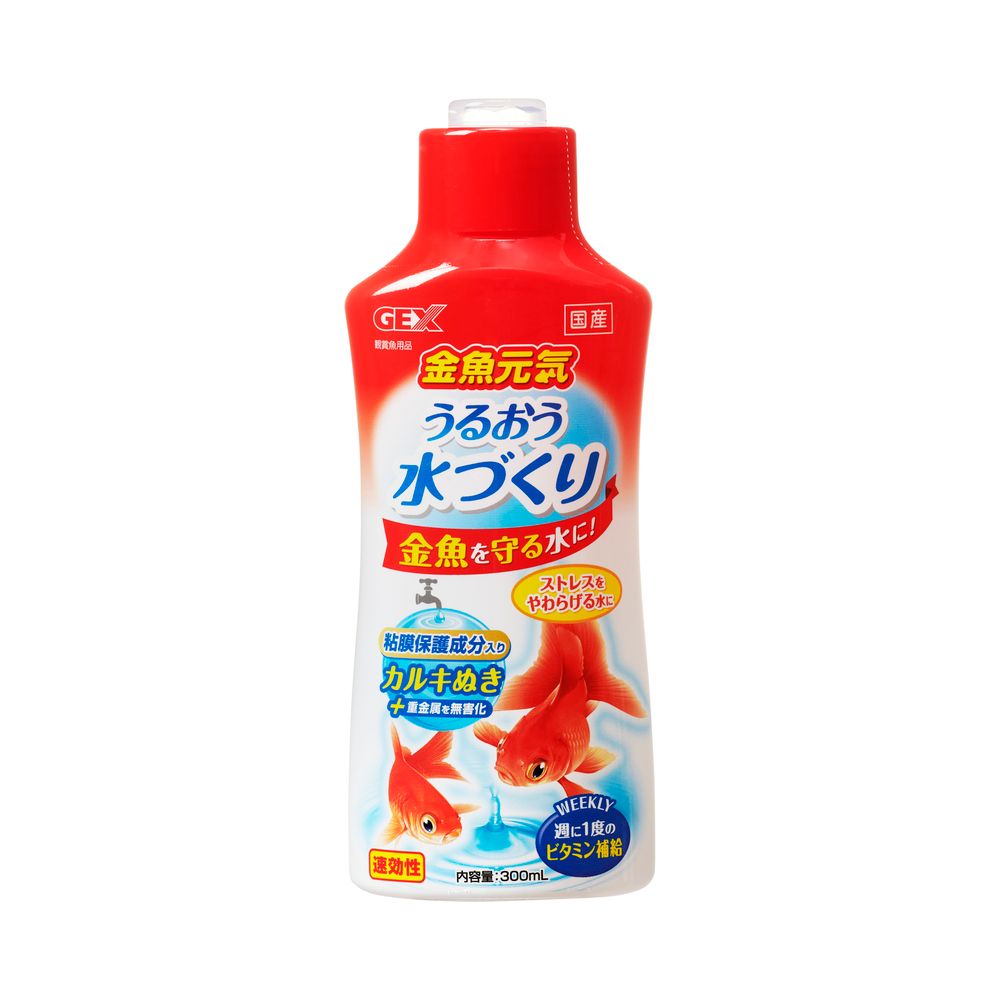 同梱不可 24個セット ジェックス ジェックス 金魚元気うるおう水づくり 300mL