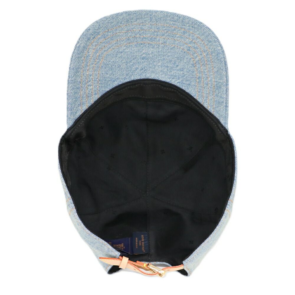【リユース】LOUIS VUITTON キャップ ステープルズ M7914L LV Staples Denim Cap S00 - Accessories | LOUIS VUITTON