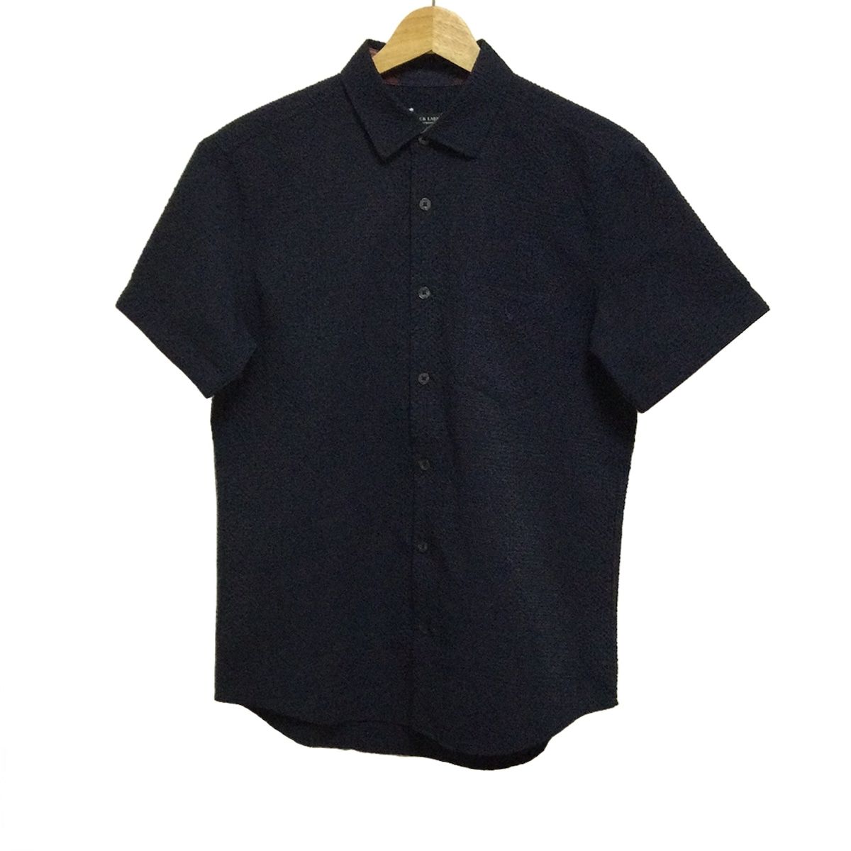〈極美品〉BLACK LABEL CRESTBRIDGE【LL】半袖シャツ BLACK LABEL CRESTBRIDGE 半袖シャツ L L ブラック - メルカリ