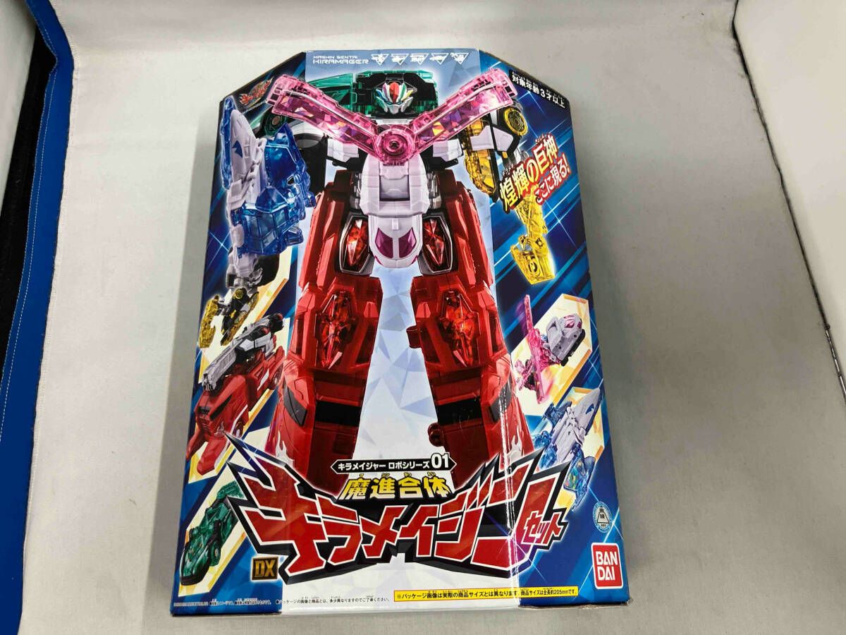 現状品 動作未確認 魔進合体 DXキラメイジンセット キラ
