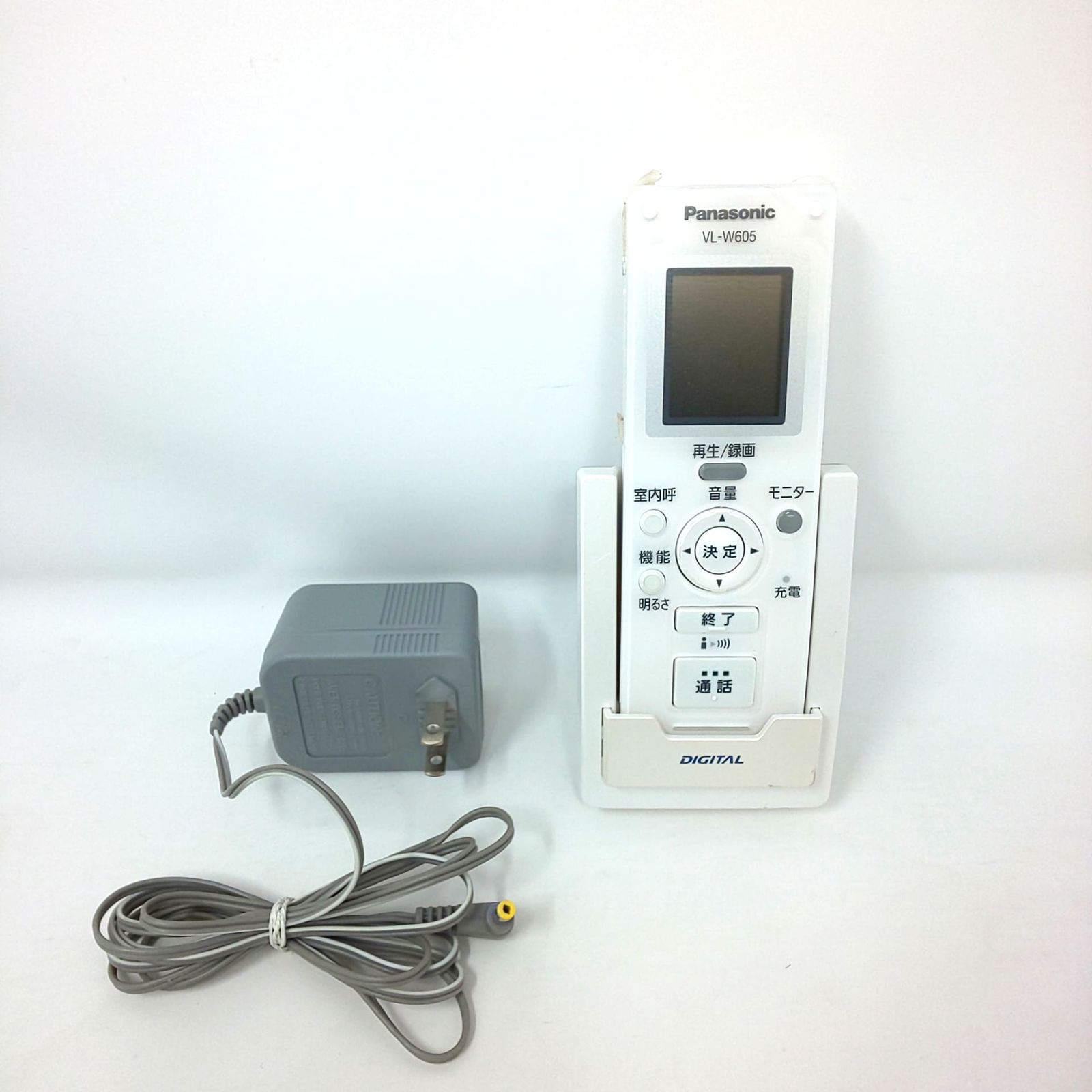 402C-07 Panasonic ワイヤレスモニター子機 VL-W605 動作確認済み