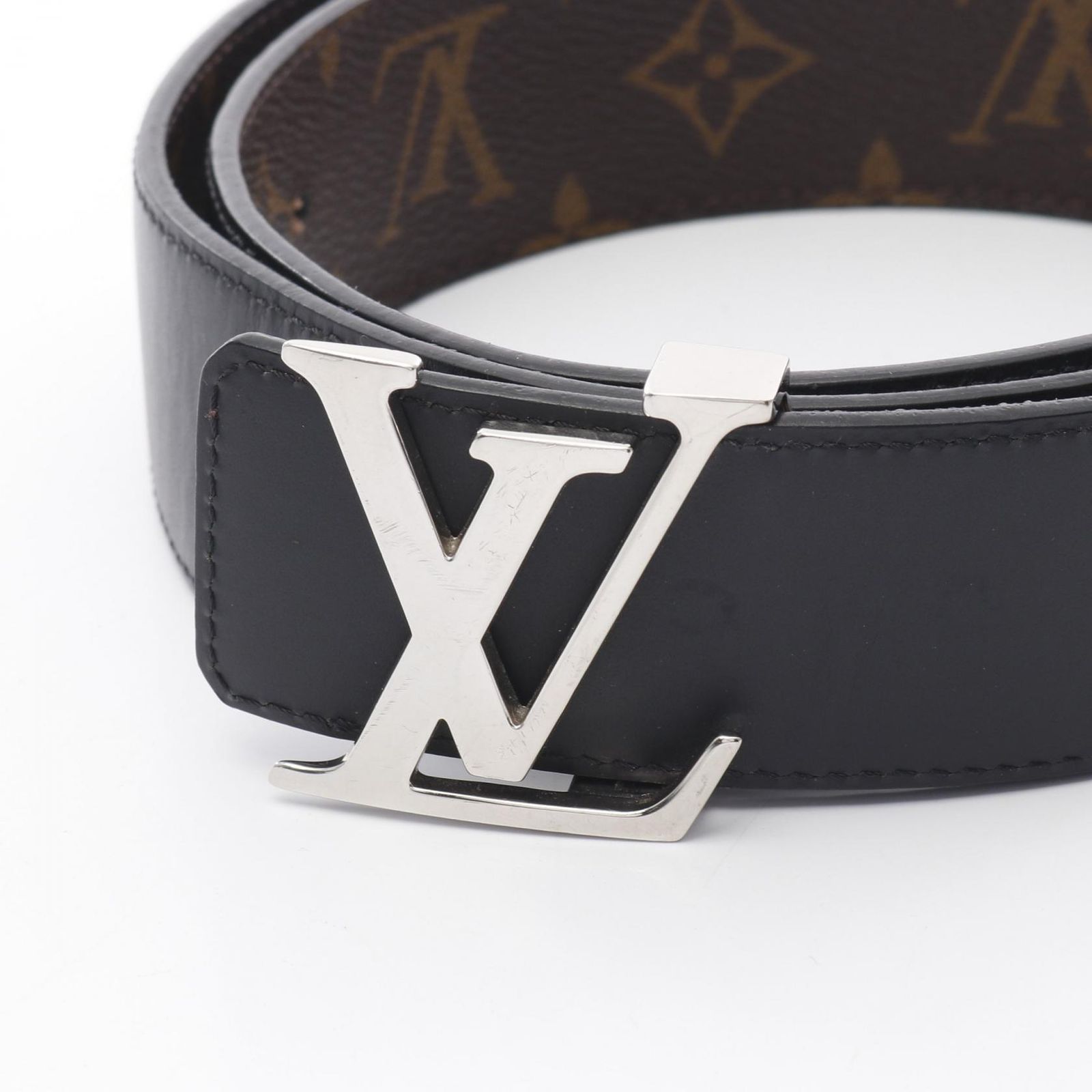 ルイヴィトン M9821 ベルト・LVイニシャル40MMリバーシブル ルイ
