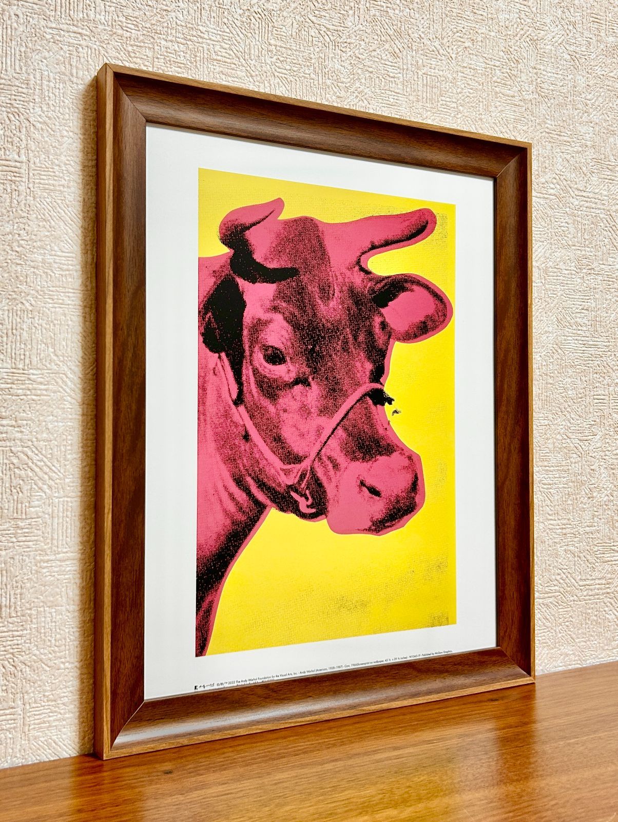 Andy Warholの絵 額縁付き 10%オフ 新品☆額縁付アートポスター(BRUCE MCGAW GRAPHICS)☆アンディ