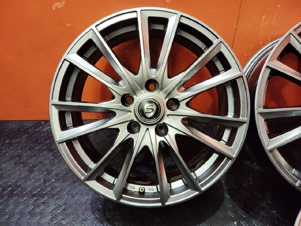 Lehrmeister STRANGER 社外ホイール 17インチ 4本 7J5HPCD114.3+38