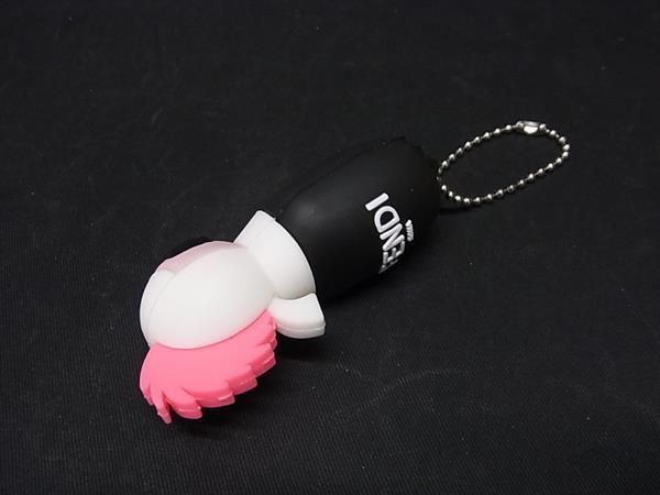 FENDI フェンディ カールラガーフェルド ラバー USBメモリー キーホルダー ブラック系 ピンク系 AU 8052