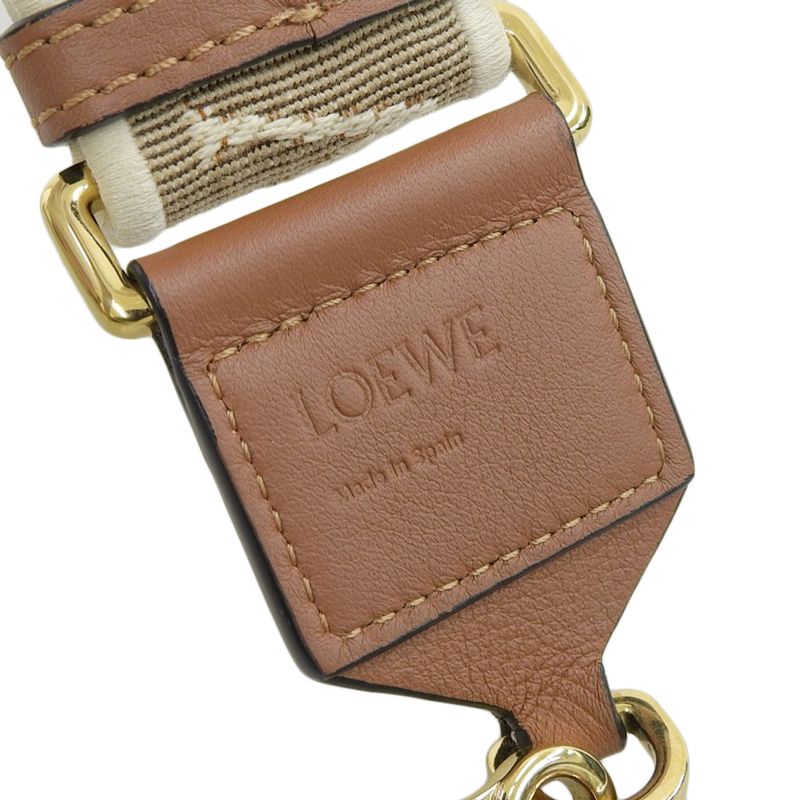 ロエベ LOEWE ショルダーストラップ アナグラム ジャカード