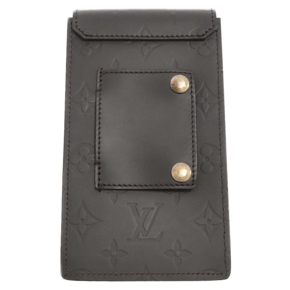 LOUIS VUITTON (ルイヴィトン) ハギー モノグラムグラセ レザー