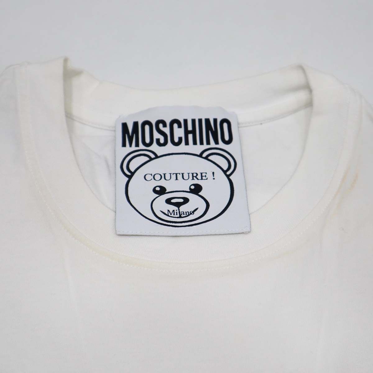 モスキーノ MOSCHINO Tシャツ テディベア THIS IS NOT A MOSCHINO TOY