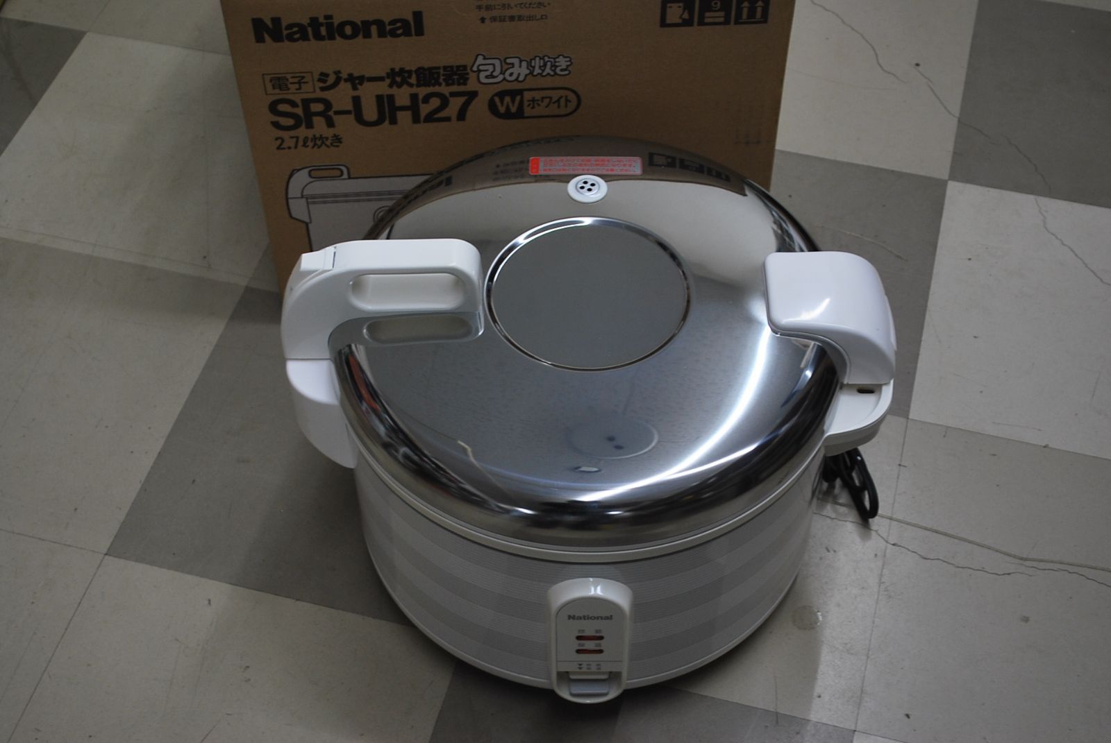 ナショナル 電子ジャー炊飯器 SR-UH27 1.5升 業務用 - 炊飯器