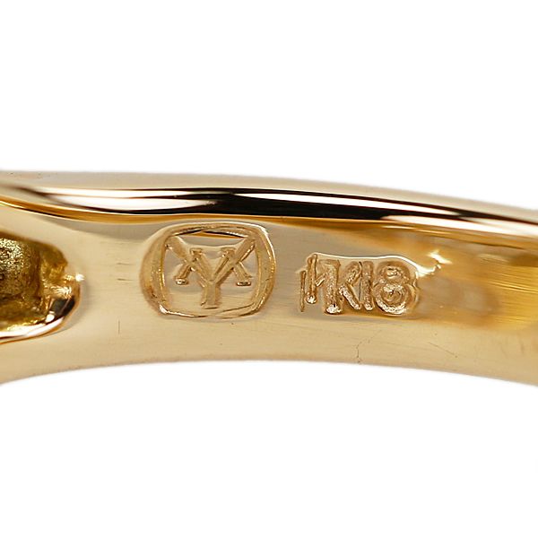 MARI YAMAMOTO リング K18WG ダイヤモンド付き MARI YAMAMOTO リング K18WG ダイヤモンド付き