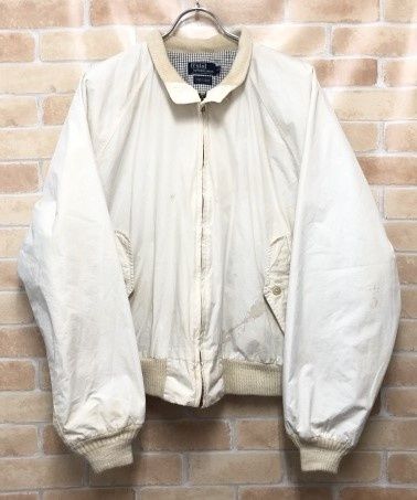 【中古】 Polo by Ralph Lauren ポロバイラルフローレン スイングトップ アイボリー L 111383962