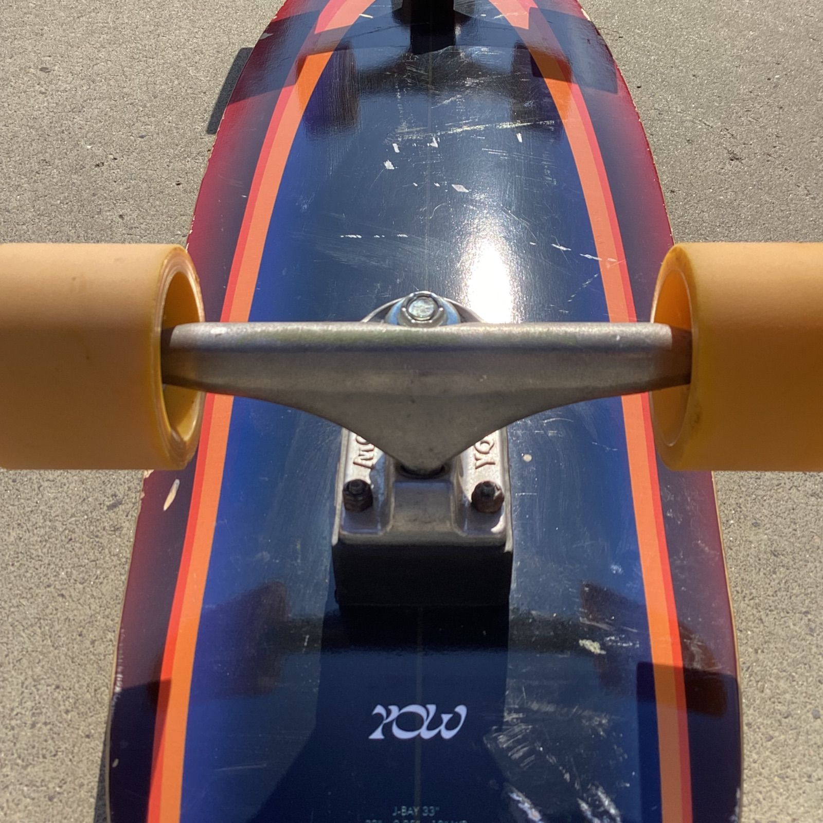 USED] YOW ヤウ ロング スケートボード コンプリート 33.0inch
