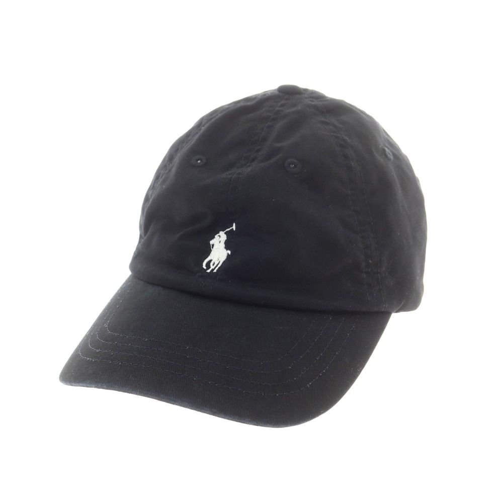 ポロ ラルフローレン Polo Ralph Lauren BEAMS別注 コットン ベースボールキャップ ブラック メンズ